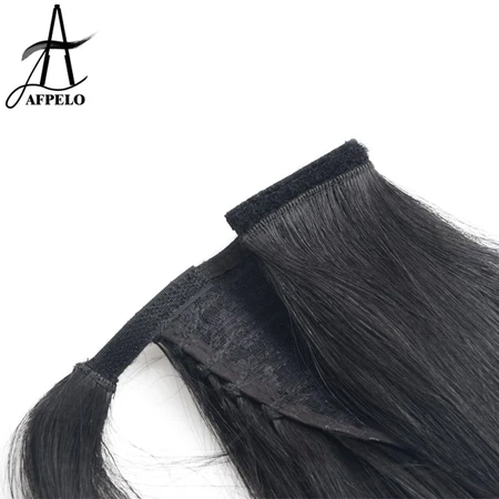 Long Black Ponytail Extension